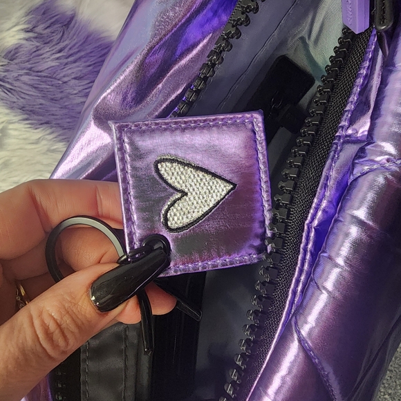 Shawn Killinger x IHKWIP Knotted Shoulder Bag Two Straps Lavender Joy - Picture 7 of 8